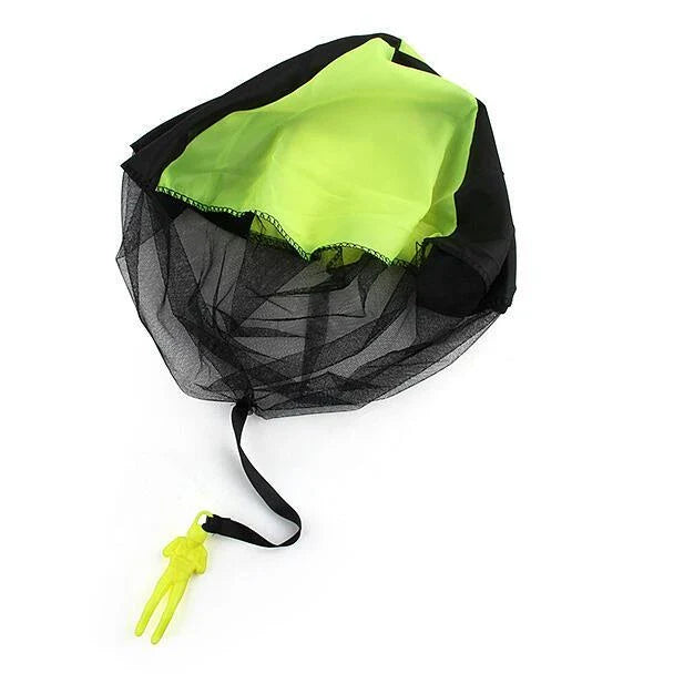 Mini soldier camouflage parachute toy in various colours for outdoor educational play
