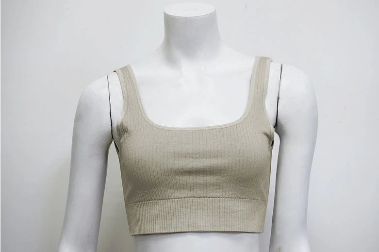 Cotton blend yoga exercise suit in various colors for flexibility and comfort