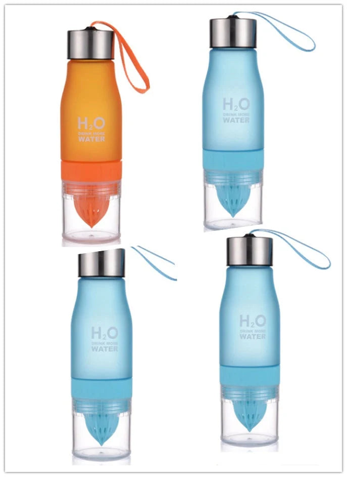 Frosted Plastic Lemon Cup in various colours, BPA-free, 650ml capacity