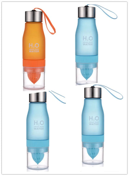 Frosted Plastic Lemon Cup in various colours, BPA-free, 650ml capacity