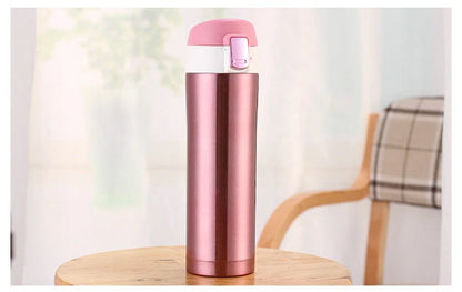 Stainless steel outdoor drinking cup with temperature resistance from -20°C to 100°C