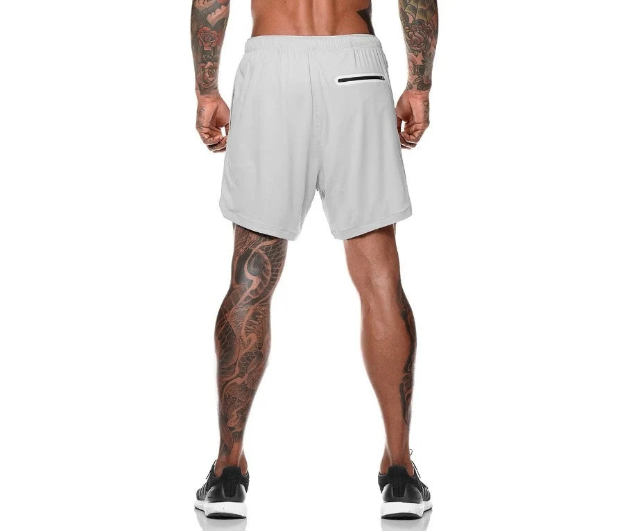 Pocket compression shorts in various colours and sizes for workouts and outdoor activities