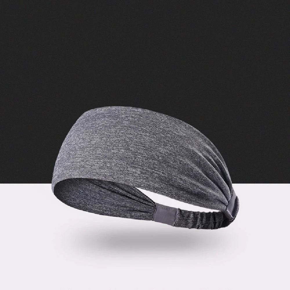 Quick-drying antiperspirant yoga hair band for women in various colours