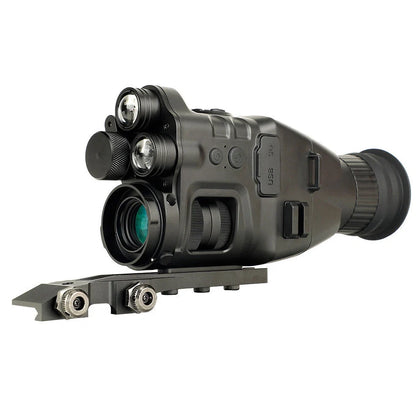 CY789 HD night vision photography instrument showing compact 106×97×47mm dimensions and optical components