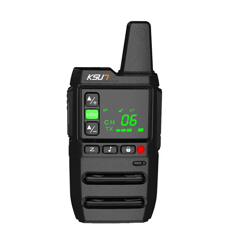 KSU7 civil high-power walkie-talkie with lithium battery and seat charger