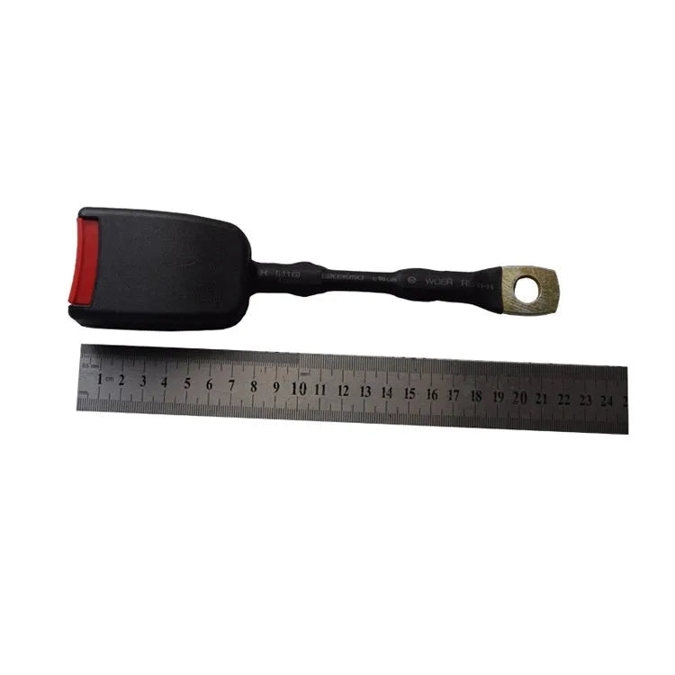 20cm steel wire car seat belt buckle socket for 21cm width vehicle connections