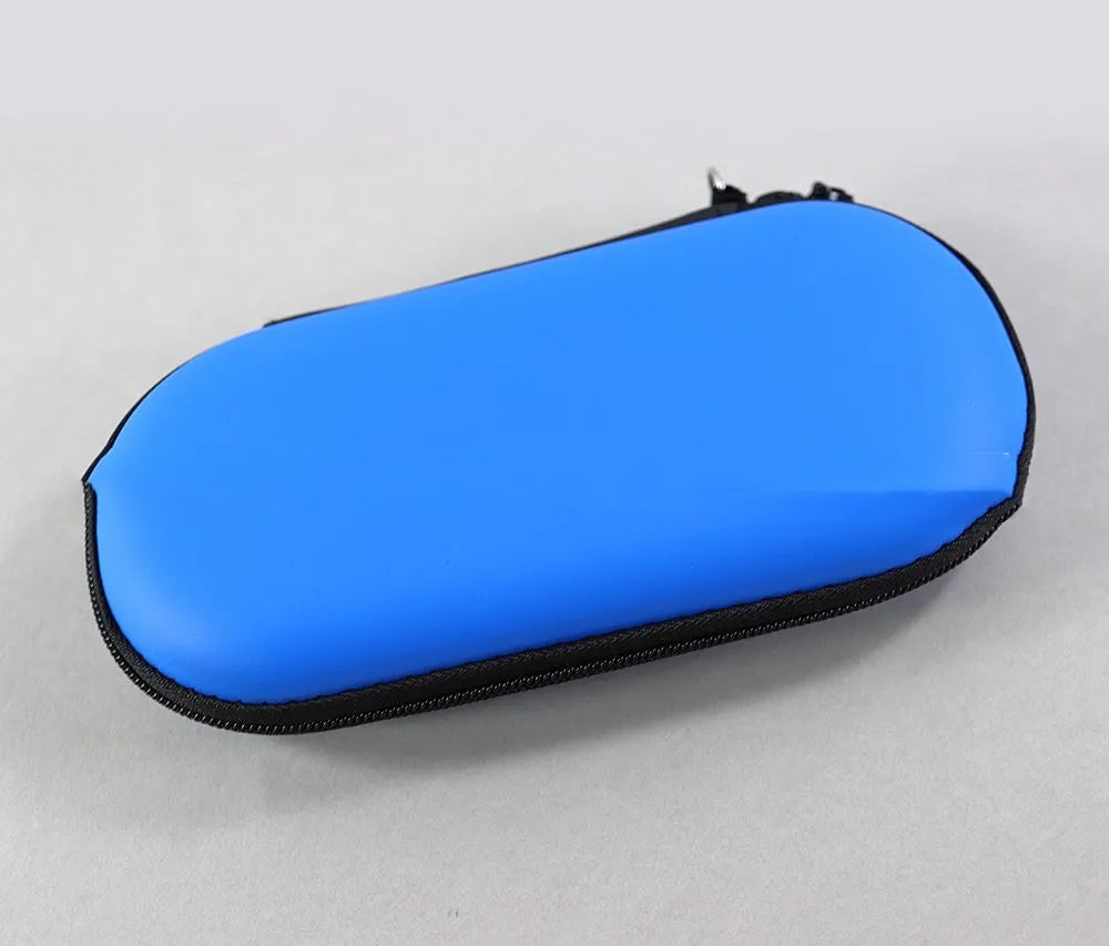 Shockproof storage bag for PSVita console in black, blue, and red colours