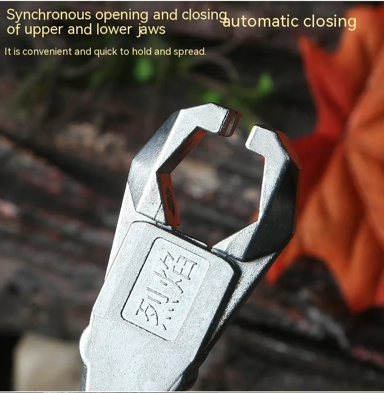 Zinc alloy two-axis archery and harpoon fishing release aid with clip