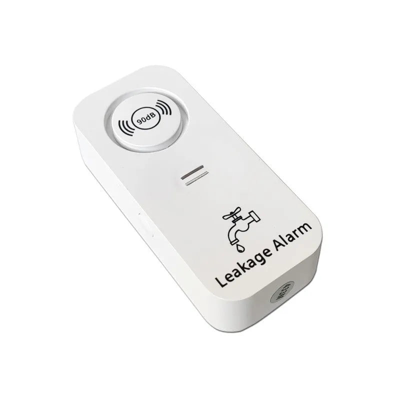 Independent overflow sensor alarm unit for water detection in warehouses and homes.