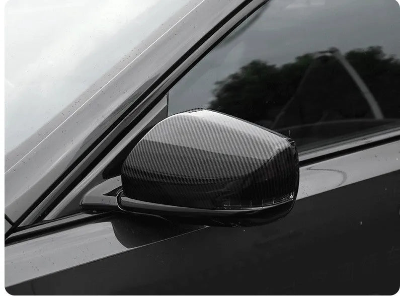 Cadillac CT5 CT6 carbon fibre pattern rearview mirror cover set