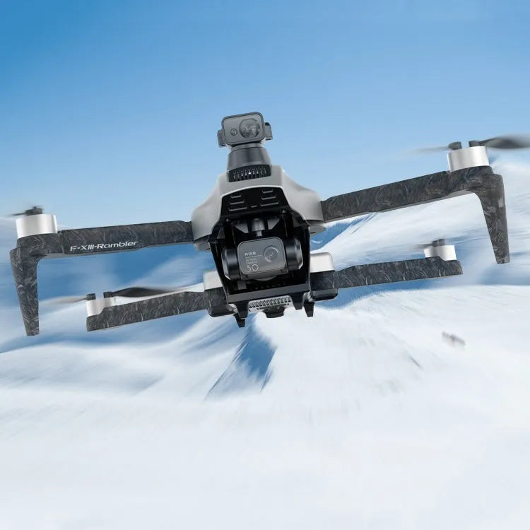 White brushless obstacle avoidance folding quadcopter drone with 4K camera