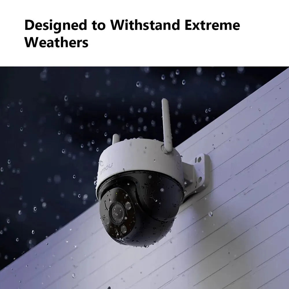 K71FT wireless 4G surveillance camera for indoor use with 1080p resolution and AI humanoid detection