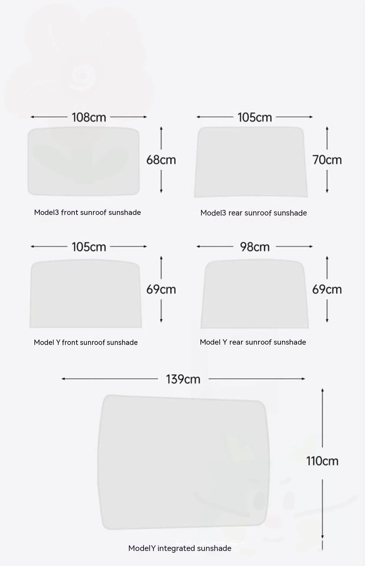 Silicone electrostatic adsorption sunshade for special vehicles in black or original car colour