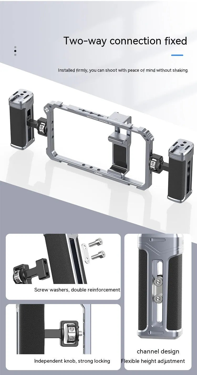Universal mobile phone rabbit cage in 3127 colour made from aluminium alloy and silicone