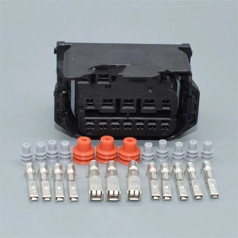 Black BMW headlight wiring plug connector for X1 E90 E92 models