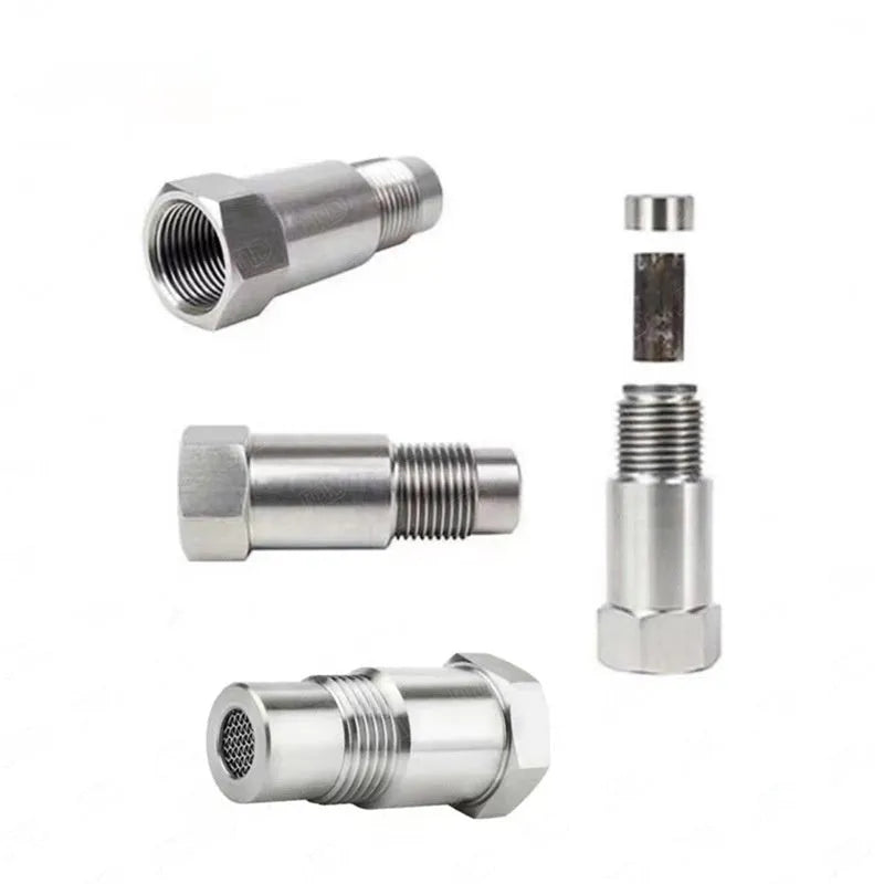 304 stainless steel oxygen sensor diagnostic adapter for OBD tools.