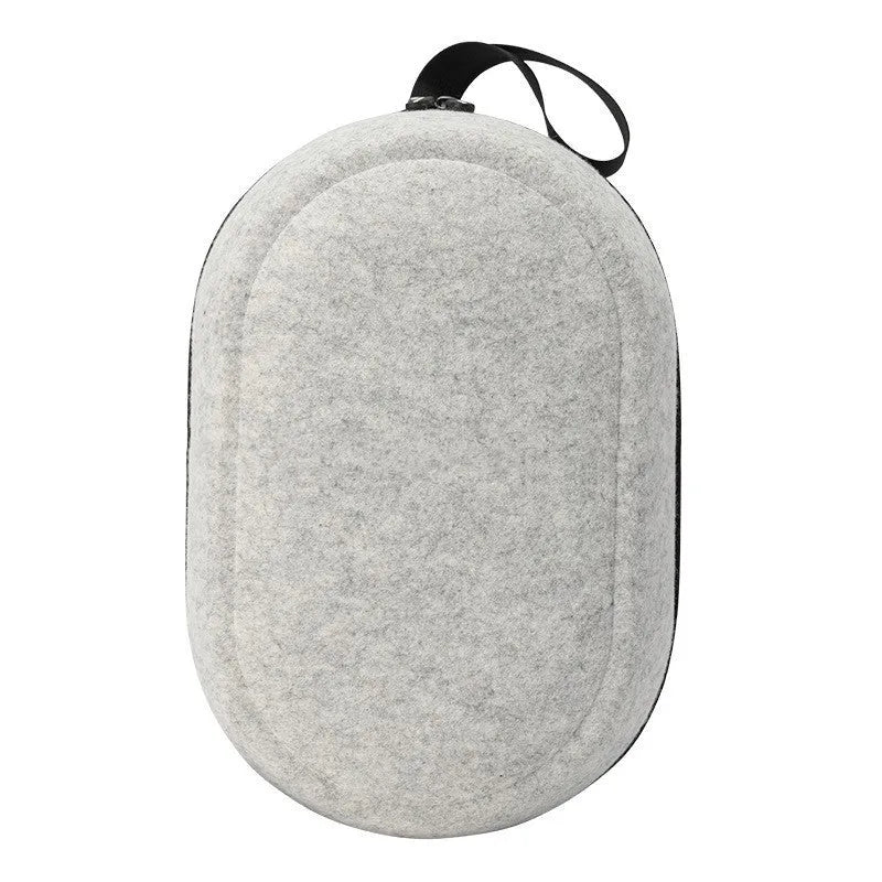 Portable felt hard case VR glasses storage bag for Meta Quest3 host and accessories, 36x23.5x17.5cm