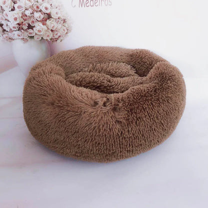 Plush pet nest in various colours and sizes for ultimate pet comfort
