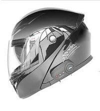 Motorcycle Bluetooth Helmet with FM radio, available in multiple colours and sizes