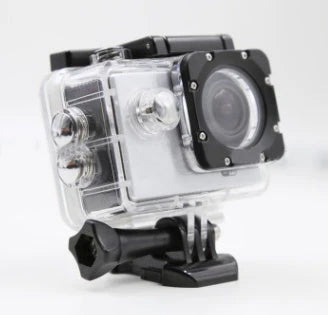 4K Waterproof Sport Camera with 30m depth resistance and 170 wide-angle lens