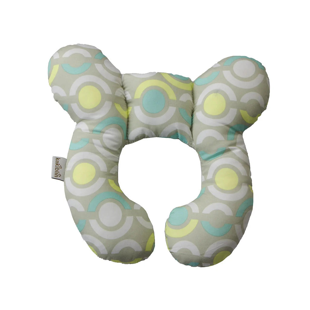 U-shaped baby head support pillow in various styles for car safety seats