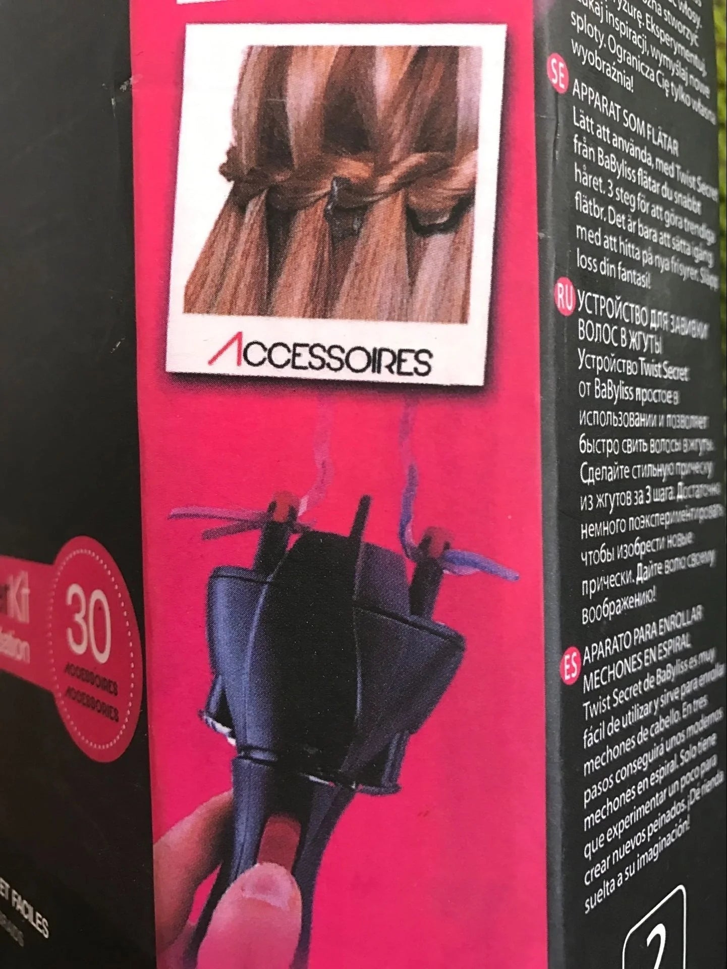 Automatic Hair Braider with USB and battery power options for easy hairstyling