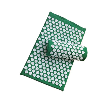 Lotus Acupressure Massage Set with pillow and mat for stress relief