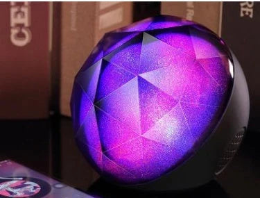 LED seven-colour Bluetooth speaker magic ball with vibrant light display