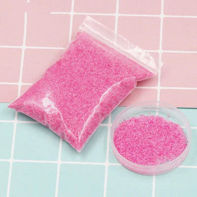DIY Non-toxic Magic Mars Space Sand in seven colours for creative and educational play