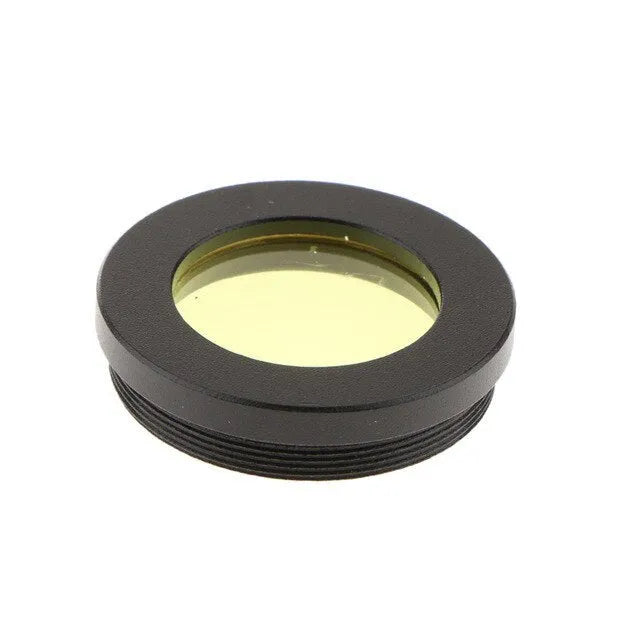 1.25 inch telescope eyepiece colour filter with metal frame for moon and planet observation