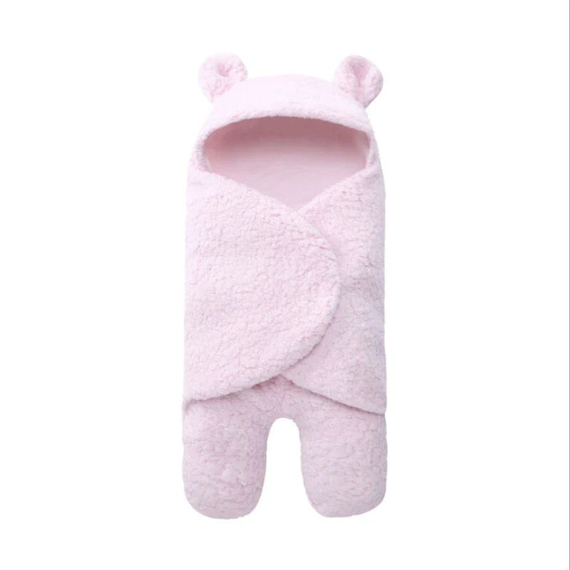 Winter swaddle blanket for newborns in 100% cotton, available in multiple colours and sizes