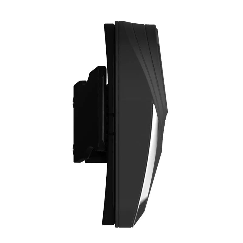 Car wireless Bluetooth headset with ABS construction and USB charging cable