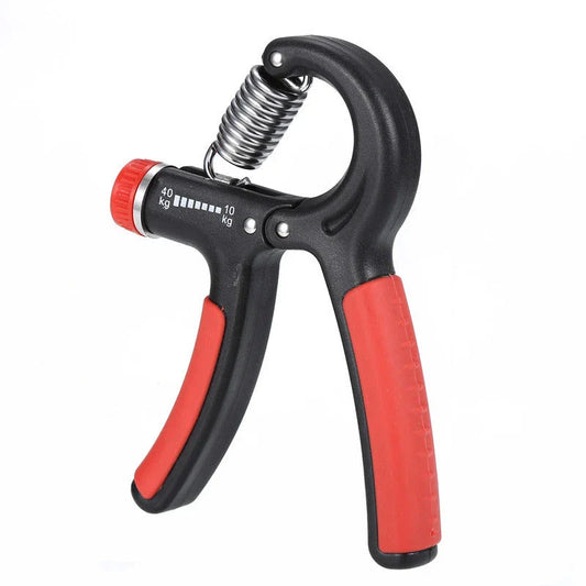 Adjustable hand grips 10-40kg in orange and black, perfect for strengthening hands, wrists, and forearms