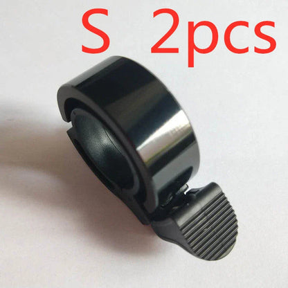Aluminum alloy bicycle bell for mountain and road bikes with 90dB sound
