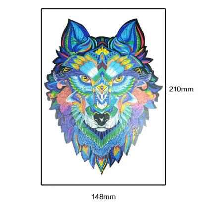 DIY wooden animal puzzles crafted from eco-friendly basswood, featuring various sizes and designs