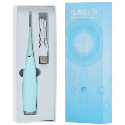 Powerful electric toothbrush cleaning tool with high-frequency vibration, IPX6 waterproof design, and ergonomic grip for effortless plaque, tartar, and stain removal