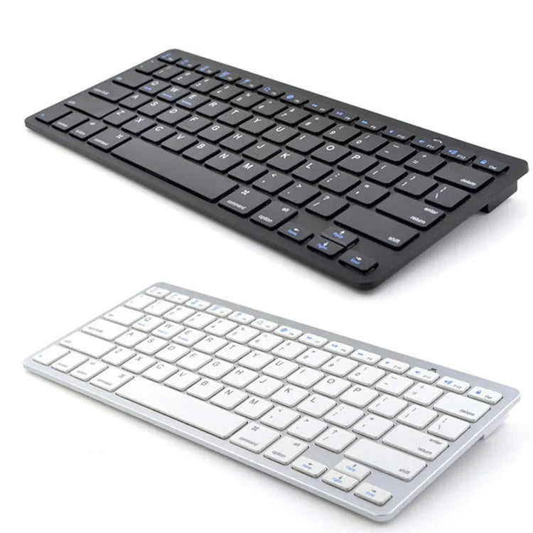 Universal Bluetooth keyboard 78 keys black with scissor mechanism for iPhone iPad Mac Android