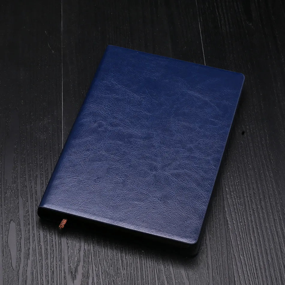 A5 business notepad with colour-changing PU cover and Dowling paper in black, brown red, brown yellow, dark blue, grey options