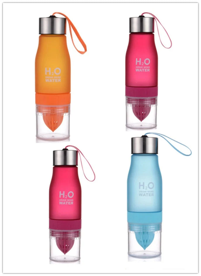 Frosted Plastic Lemon Cup in various colours, BPA-free, 650ml capacity