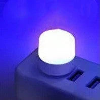 Compact USB LED night light in multiple colours for eye protection and portable use