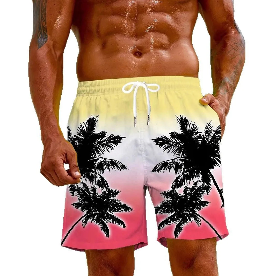 Micro-elastic quick-drying swimming trunks in polyester available in multiple colours and sizes