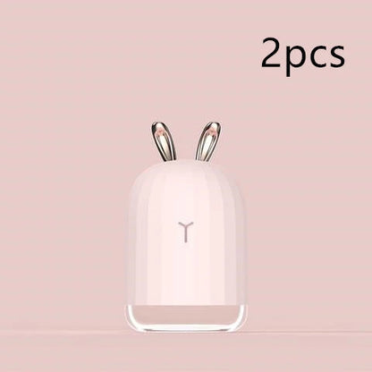 Mini humidifier in deer shape with USB charging, perfect for small spaces