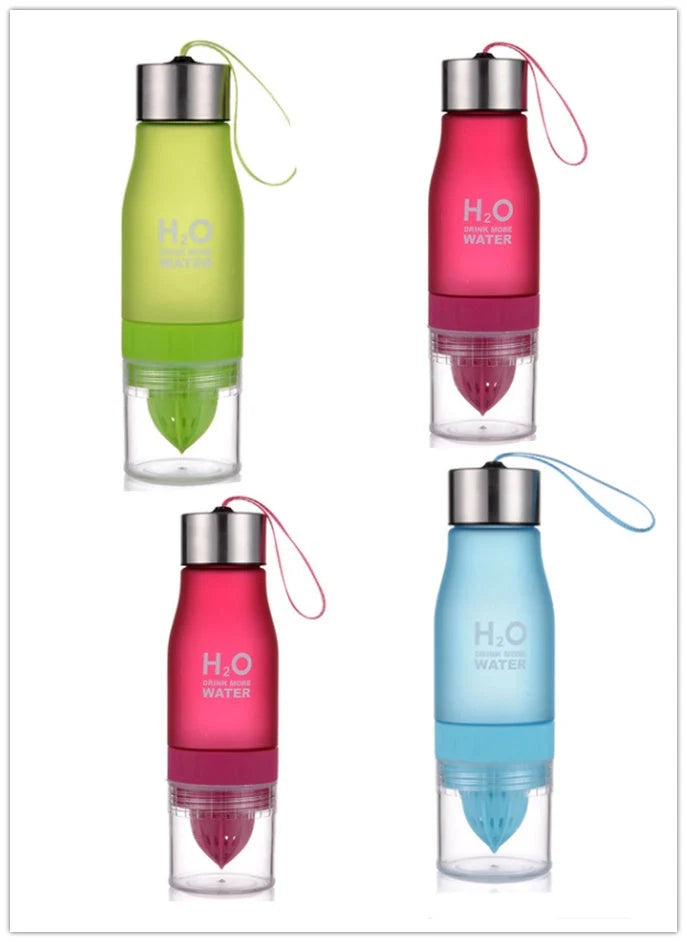 Frosted Plastic Lemon Cup in various colours, BPA-free, 650ml capacity