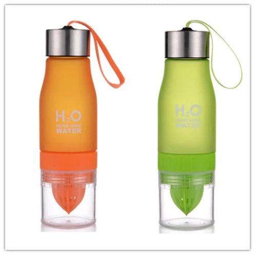 Frosted Plastic Lemon Cup in various colours, BPA-free, 650ml capacity