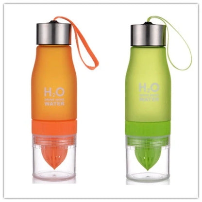 Frosted Plastic Lemon Cup in various colours, BPA-free, 650ml capacity