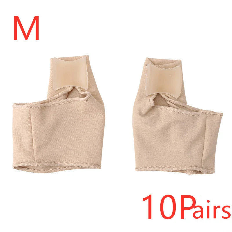 Corrective socks with gel toe separator for bunion pain relief and toe realignment