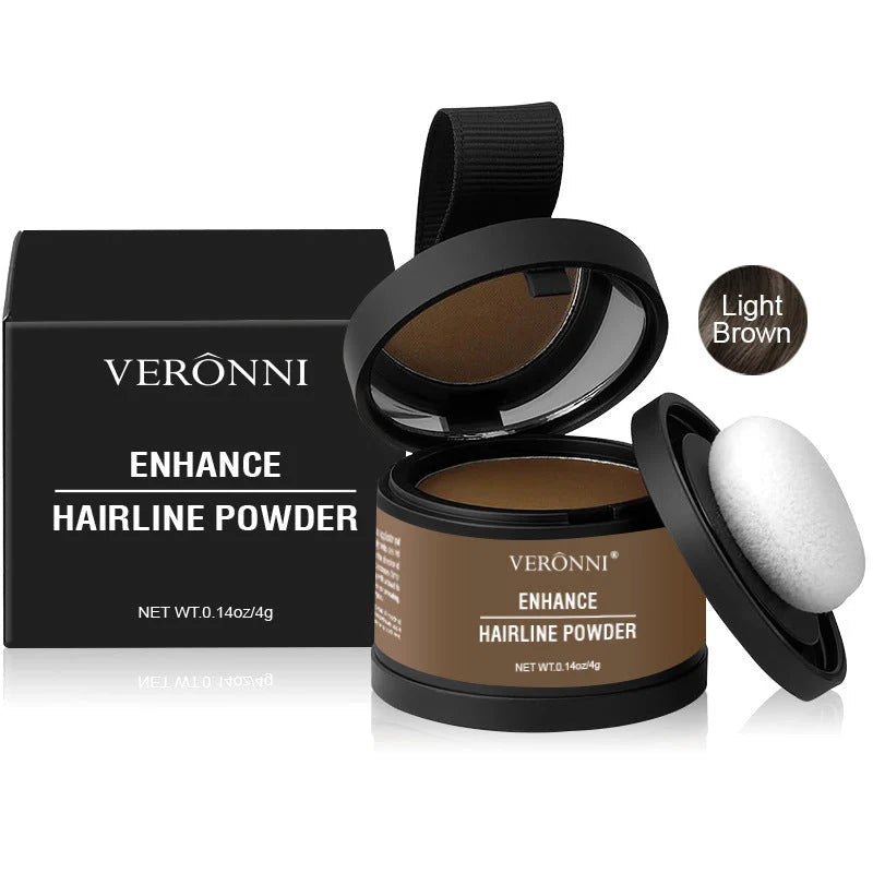 14 Colour Hair Line Powder for instant waterproof coverage of sparse or white hair