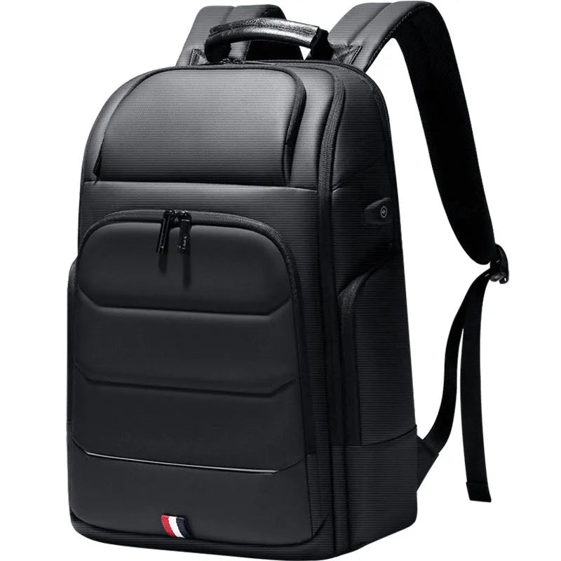 Travel bag fashion casual backpack high-density Oxford spinning fabric adjustable shoulder strap black