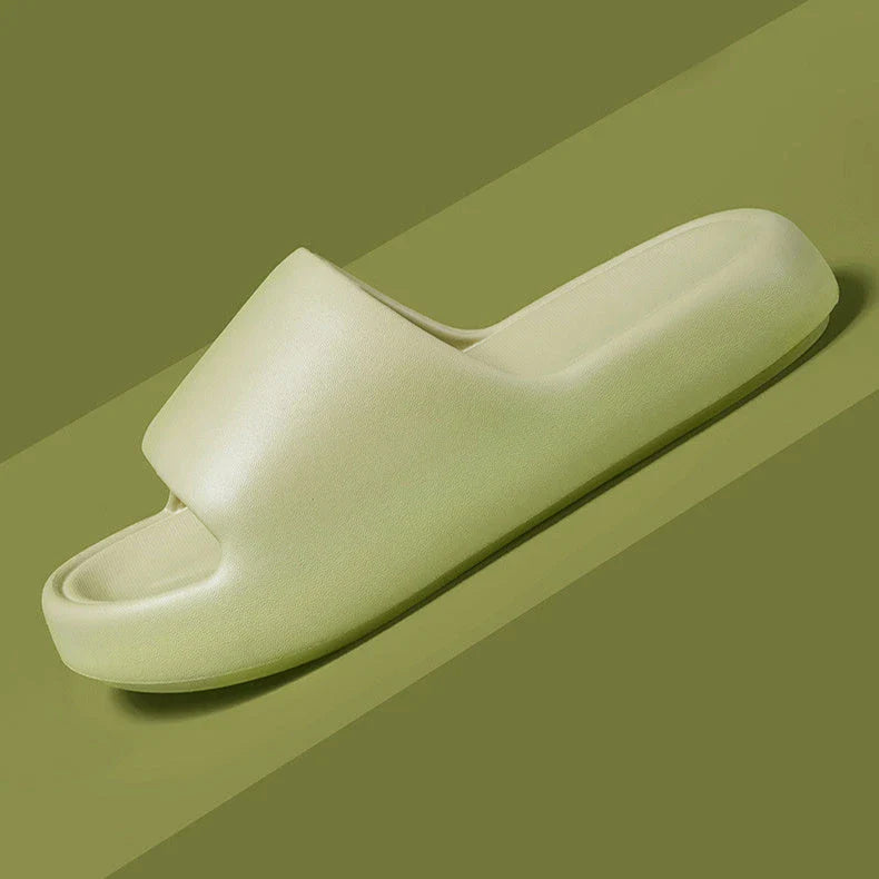 Stylish and comfortable bread-inspired home slippers with non-slip soles in various colors and sizes