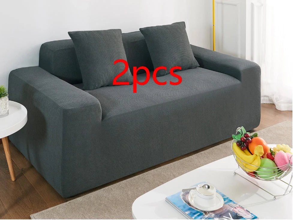 Waterproof polar fleece sofa slipcover in various colours and sizes